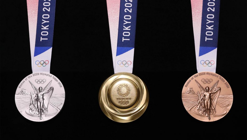 Tokyo 2020 Olympic Medals Made From E-waste 